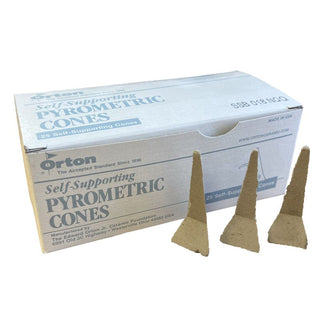 Orton Cones: Self-Supporting Cones - 018