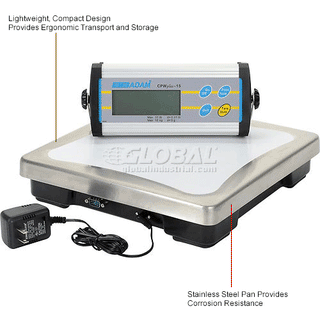 Adam Equipment CPWplus 15 Digital Scale 33lb Capacity