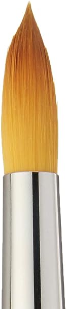 #8 Gold Taklon Brush For Acrylic And Tempera (Set Of 3)