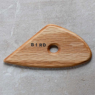 The Bird Wooden Rib - Dirty Girls Pottery Tools