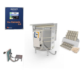 L&L e23M-3 Easy-Fire Kiln Package with Vent, Furniture and Genesis Touchscreen:  240/1 In Stock