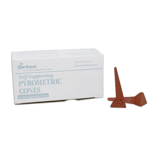 Orton Cones: Self-Supporting Cones - 05