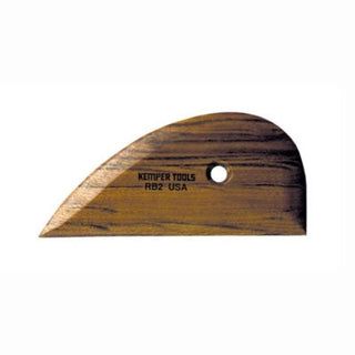 Rb2 Wooden Potter's Rib By Kemper Tools