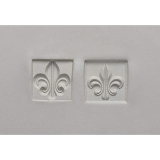 MKM Stamps4Clay - Medium Square #111 (Fleur-de-lis)