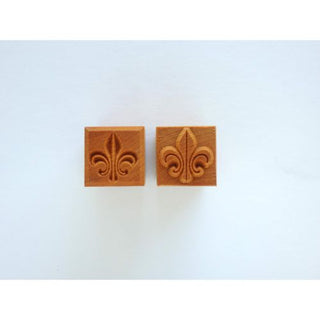 MKM Stamps4Clay - Medium Square #111 (Fleur-de-lis)