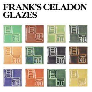 Coyote Glazes: Frank's Celadons Cone 5/6 (PINT):