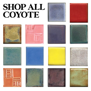 Dry Coyote Glazes in 5 and 10 Pound Units