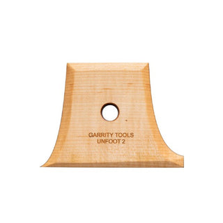 Garrity Tools Wooden Potters Unfoot2 Tool