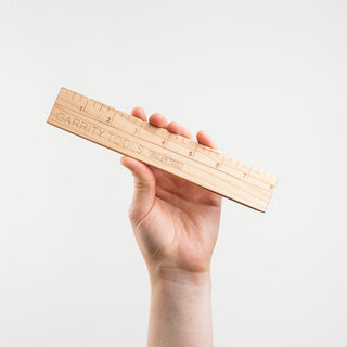 Garrity Tools Wooden Potters Ruler