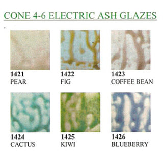 Spectrum Glazes 1420 SERIES - Ash Glazes Cone 4 - 6 (PINT)