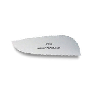 SSR4A Xiem Tools Stainless Steel Clay Rib Large Serrated