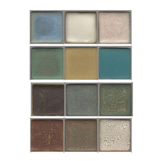 Coyote Glaze Sample Set #4 - Mattes And Crawls