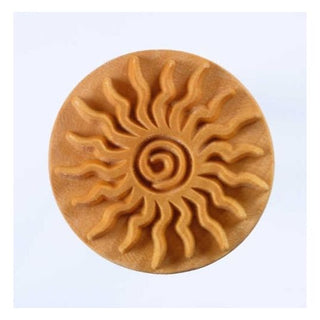 MKM 6CM Stamps4Clay SCXL 019 - Spiral Sun