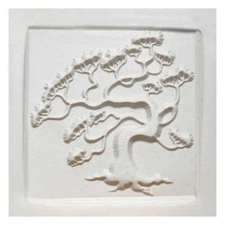 MKM Stamps 4 Clay - Large Square #54 (Pine Bonsai)