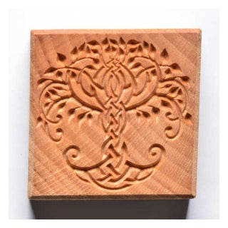 MKM Stamps 4 Clay - Large Square #92 (Celtic Tree)