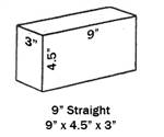 NC283: G-28 Soft Brick IFB Insulating Firebrick STRAIGHTS 3"