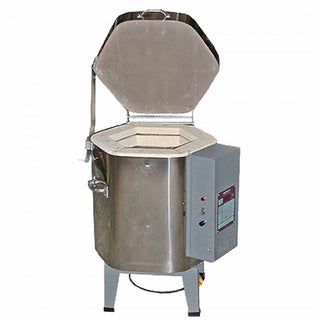 OLYMPIC 1214-120: Cone 4, Top Loading 120 Volt Electric Kiln